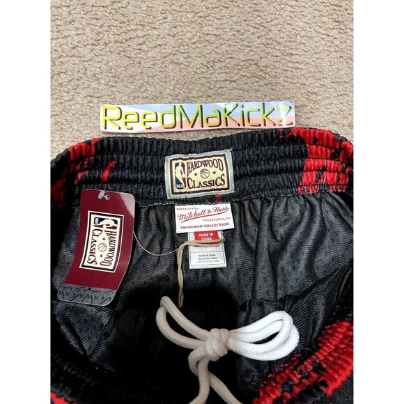 Mitchell & Ness Chicago Bulls Marble Shorts Mens Medium - Picture 4 of 5